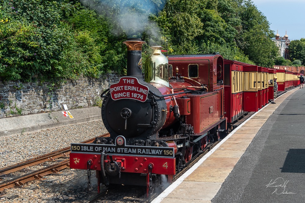 Manx Steam Railway auf der IOM