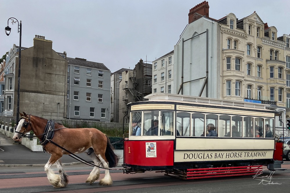 Douglas Bay Horse Tramway auf der IOM