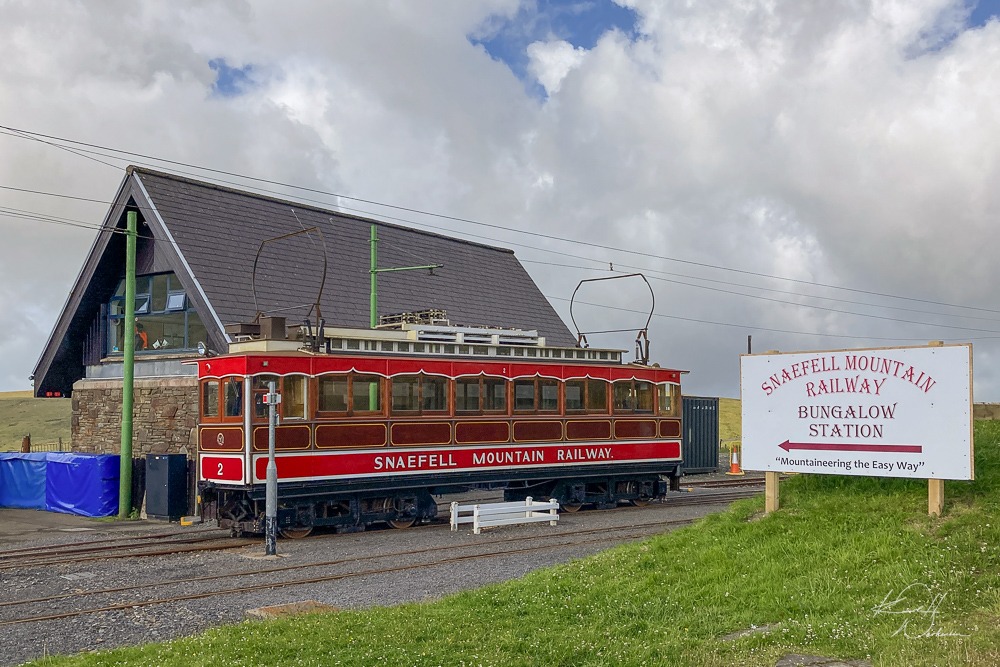 Snaefell Mountain Railway auf der IOM