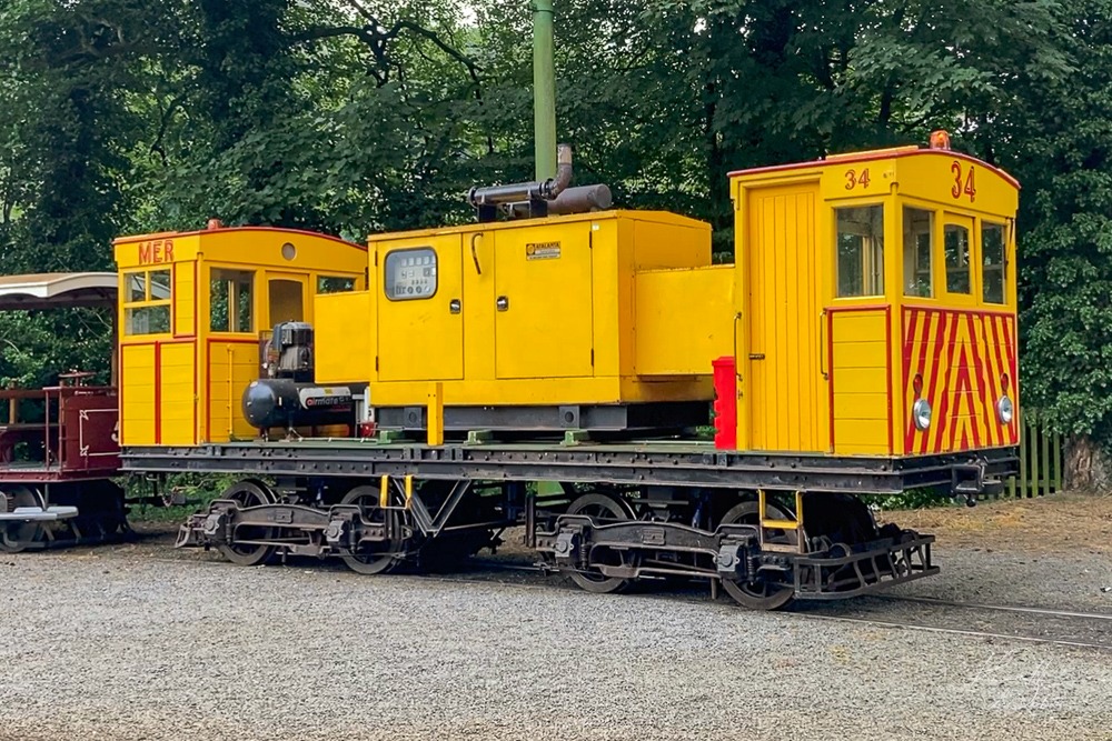 „Frankenstein Monster“ von der Manx Electric Railway in Laxey